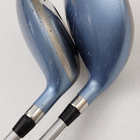 Square Two Ladies Finesse Dual Rail 3 & 5 Wood Set Graphite Shafts RH FAIR - Picture 7 of 14